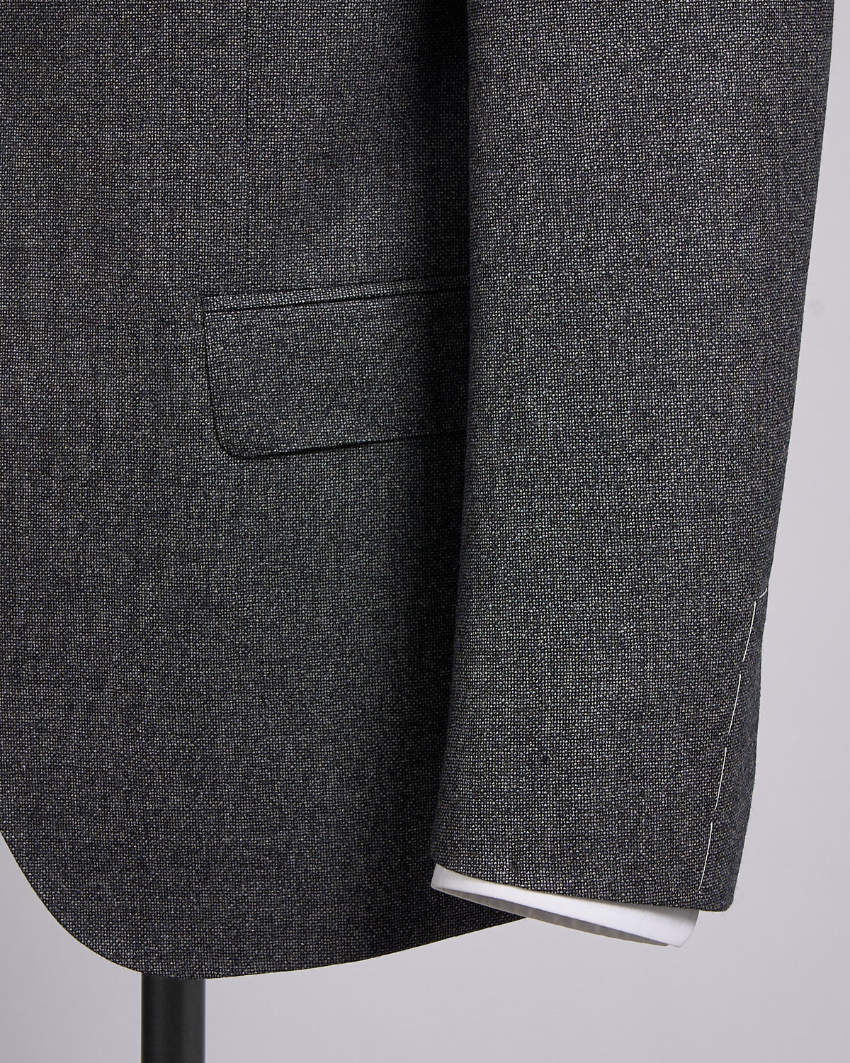 Super 120's Salt & Pepper Barberis Wool Soft 'Dream' Suit - Image 5