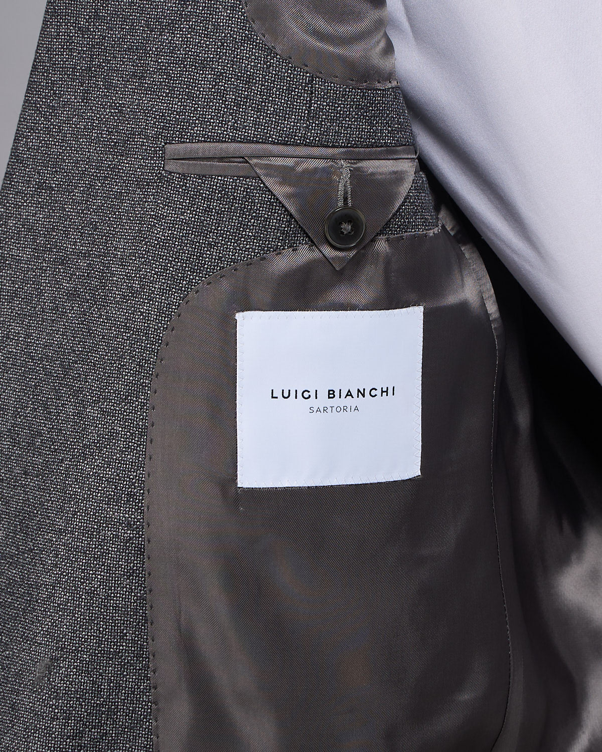 Super 120's Salt & Pepper Barberis Wool Soft 'Dream' Suit - Image 7
