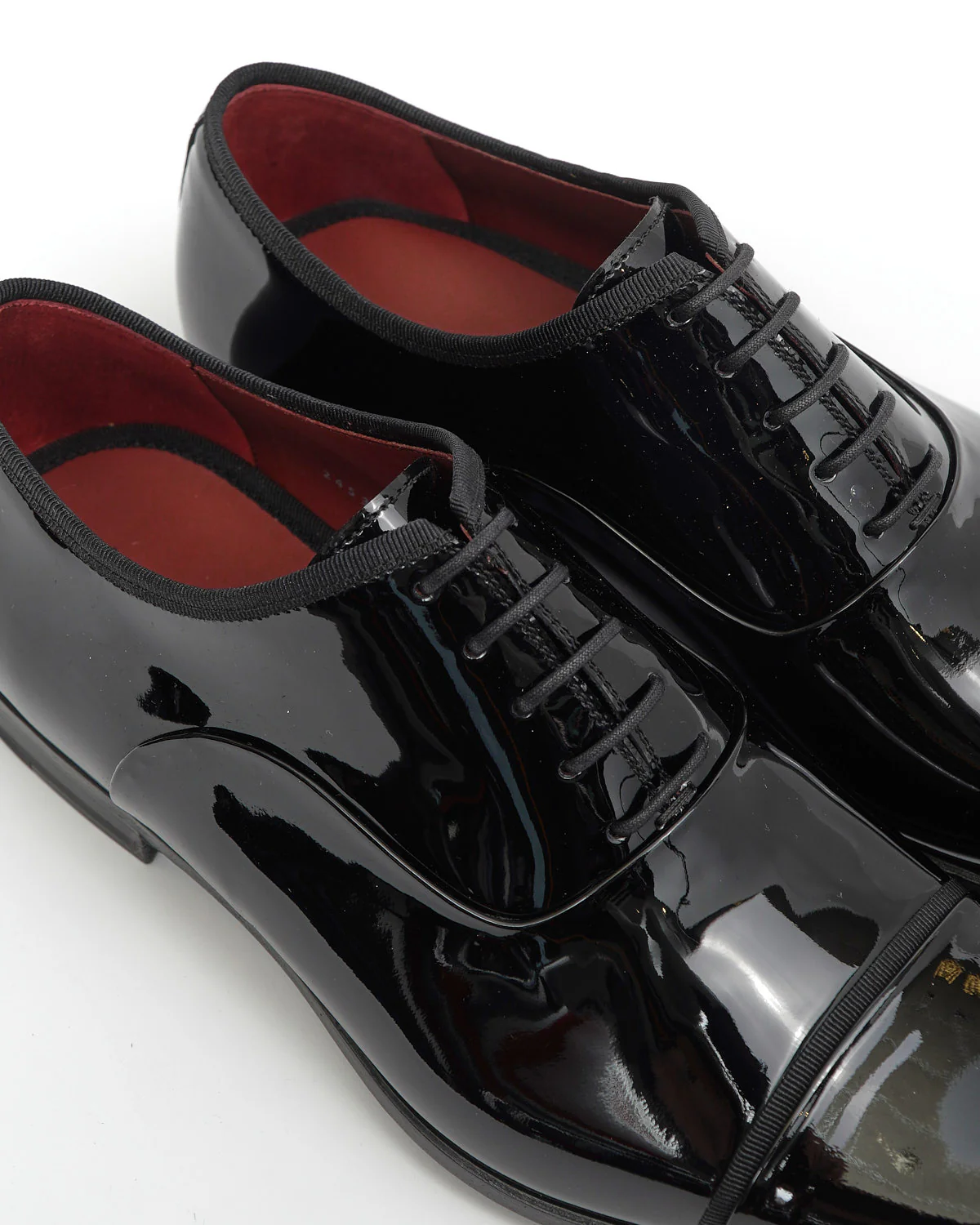 Jadiel Patent Leather Formal Toe Cap Oxford Shoes - Image 10