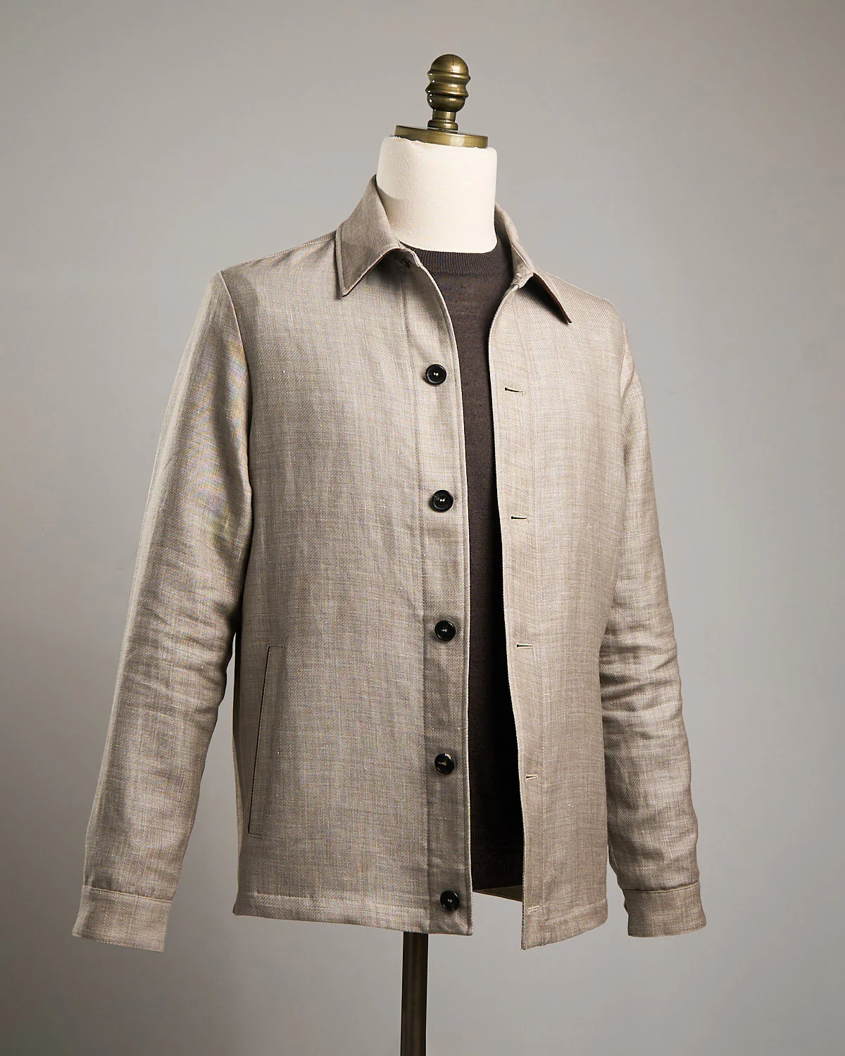 Garment Dyed Cotton Safari Jacket
