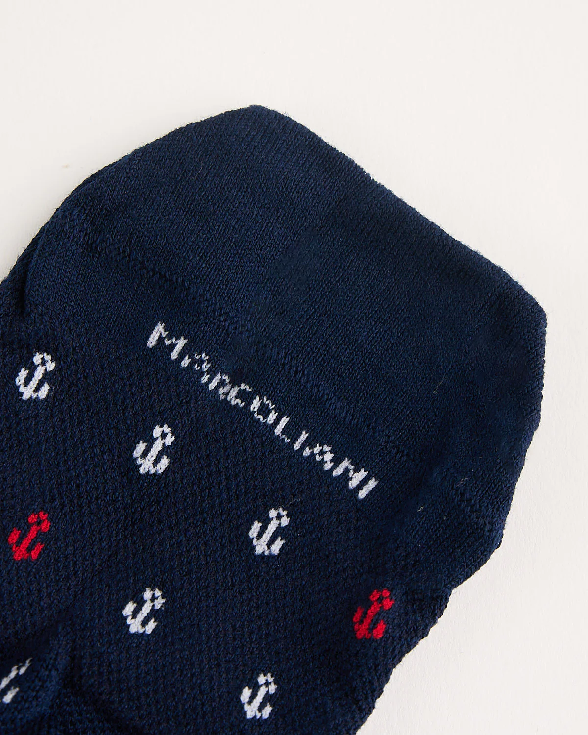 Pima Cotton Anchor No Show Socks - Image 3