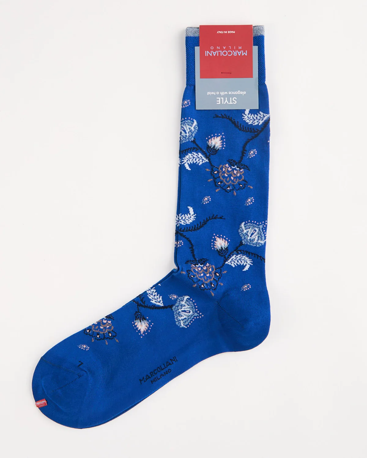 Pima Cotton Mumbai Flower Socks