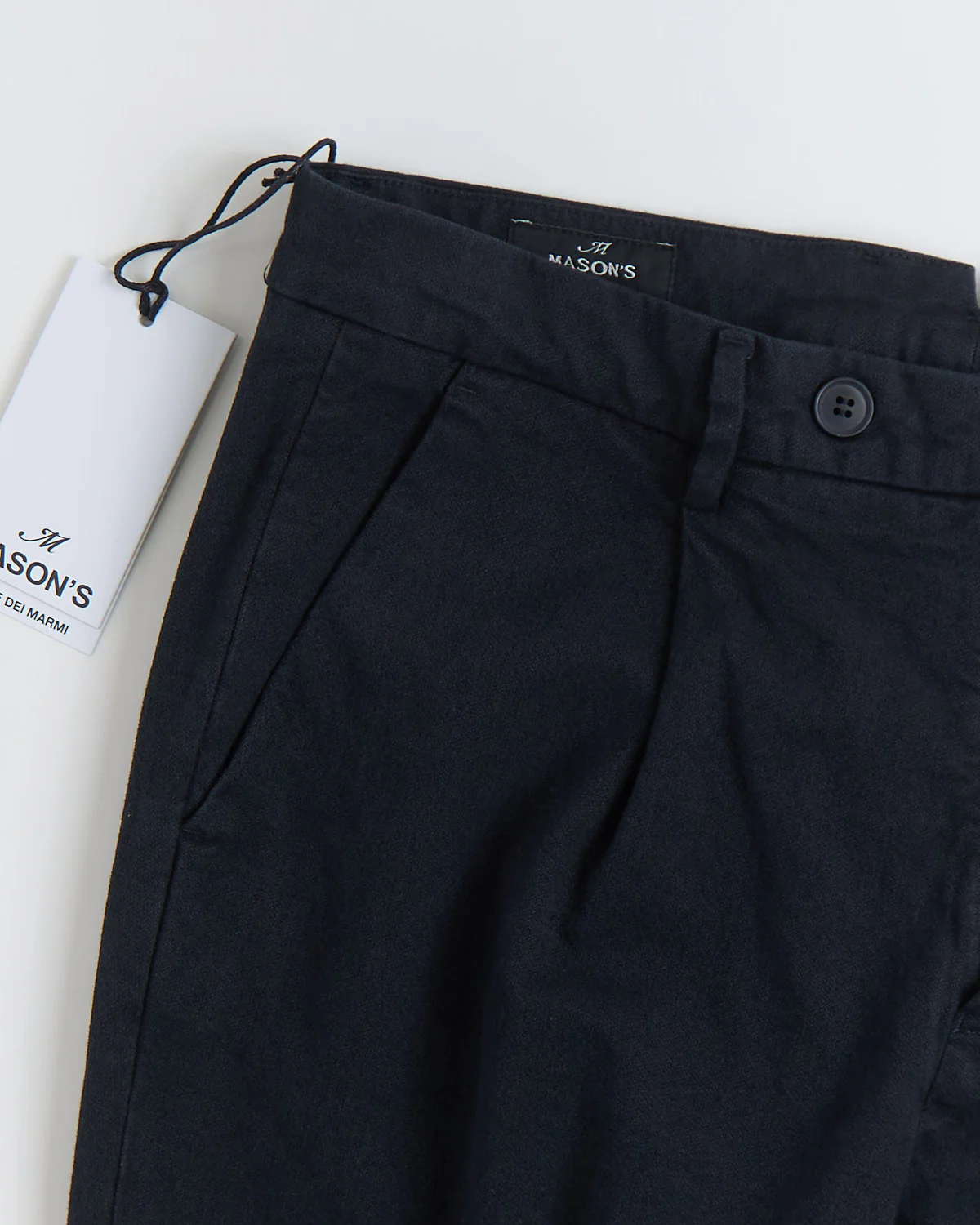 'Boston' Relaxed Silhouette Marled Micro Herringbone Casual Pants - Image 14