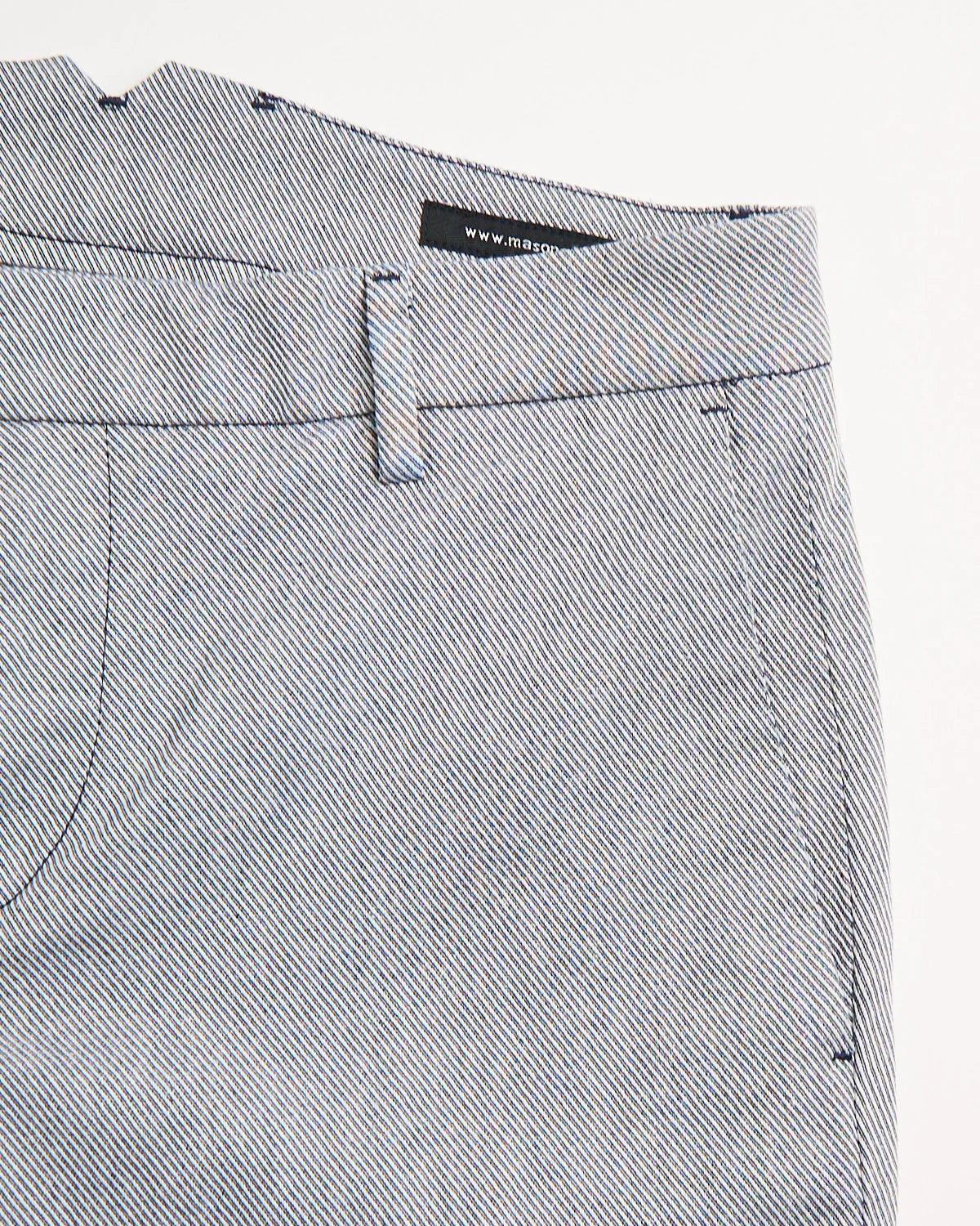 Cavalry Twill 'New York' Stretch Cotton Pants - Image 3