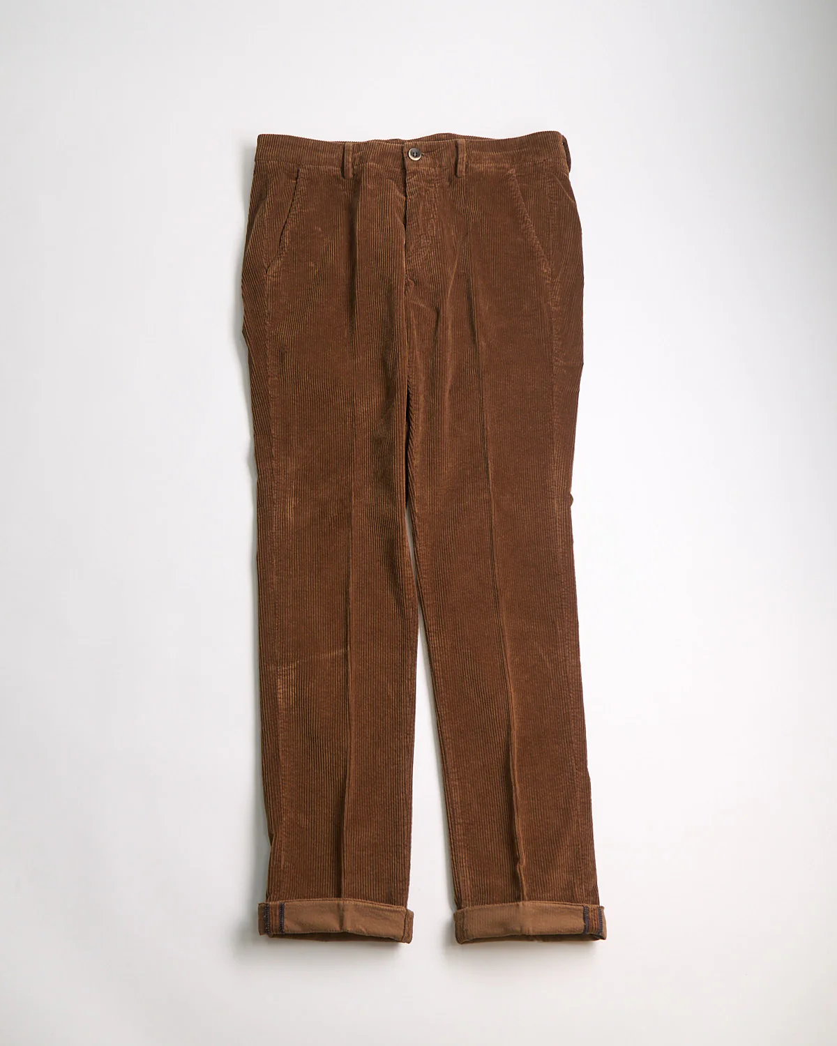 'Torino' Stretch Tailored Fit Medium Wale Corduroy Pants - Image 7