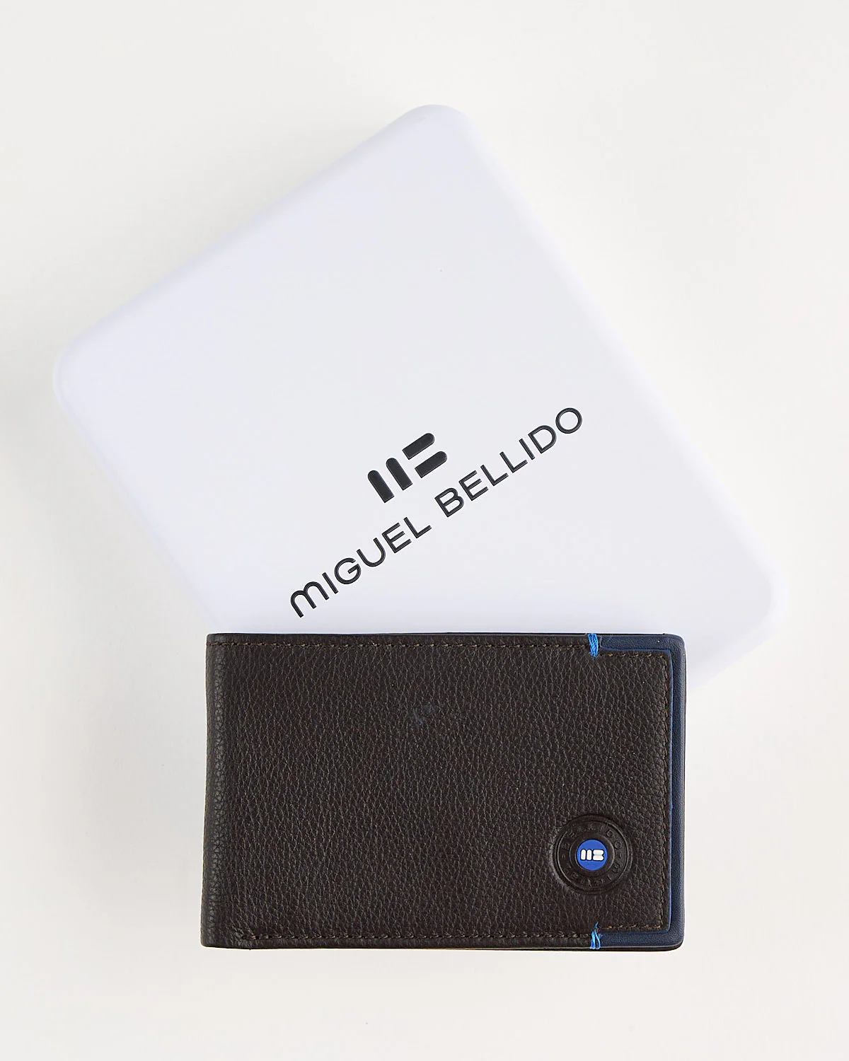 Brown Leather Card Holder Wallet