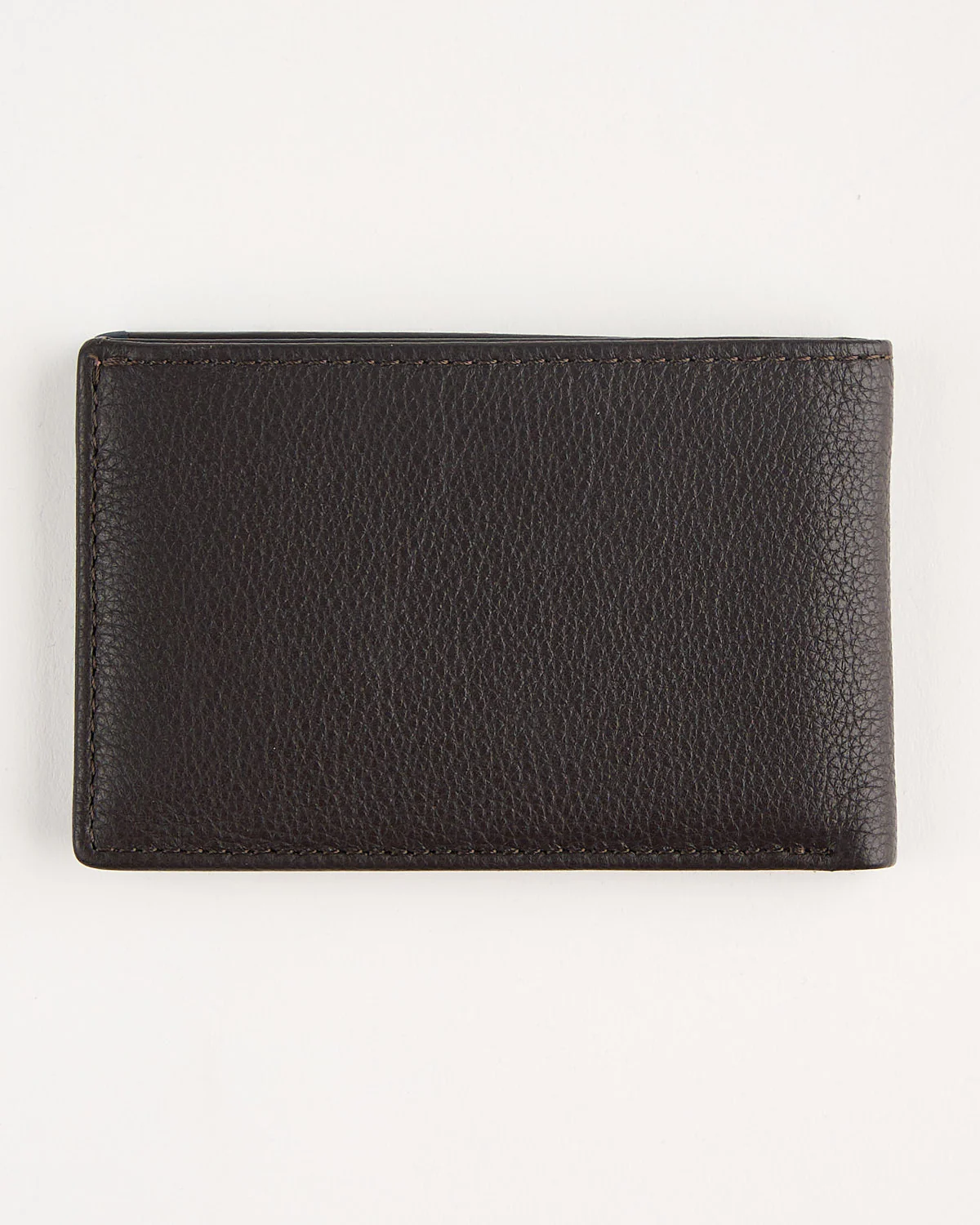 Brown Leather Card Holder Wallet - Image 4