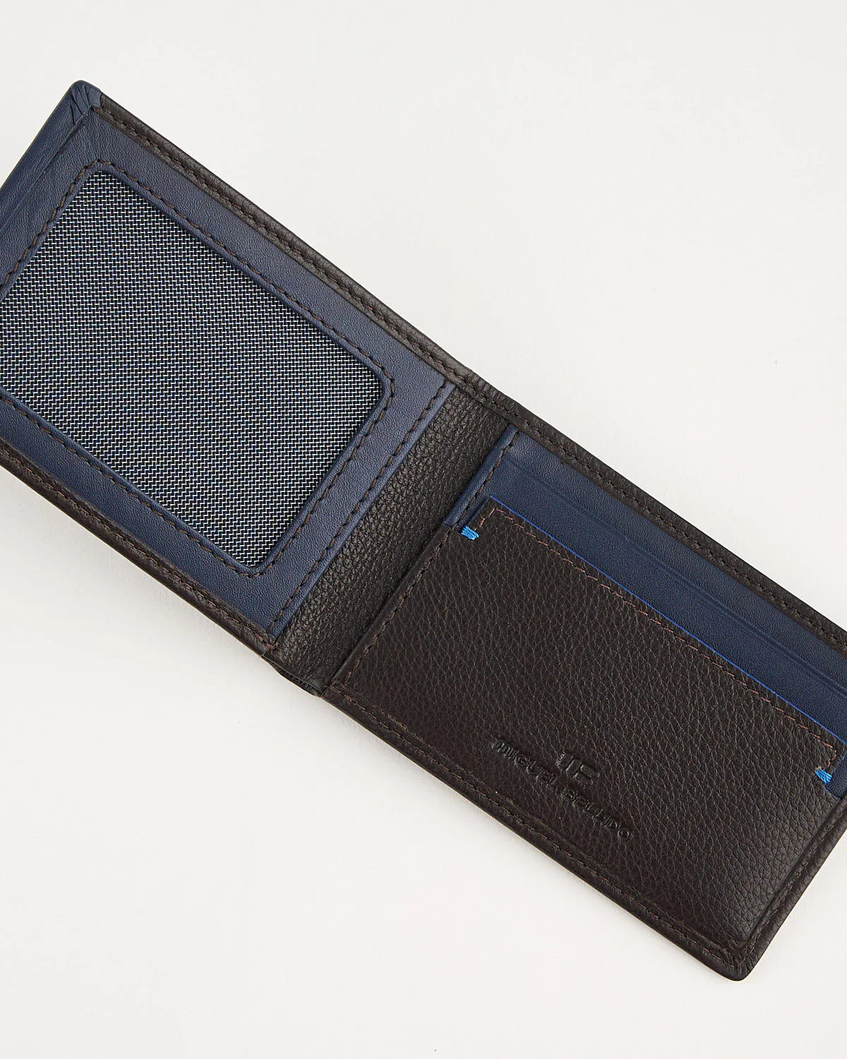 Brown Leather Card Holder Wallet - Image 5