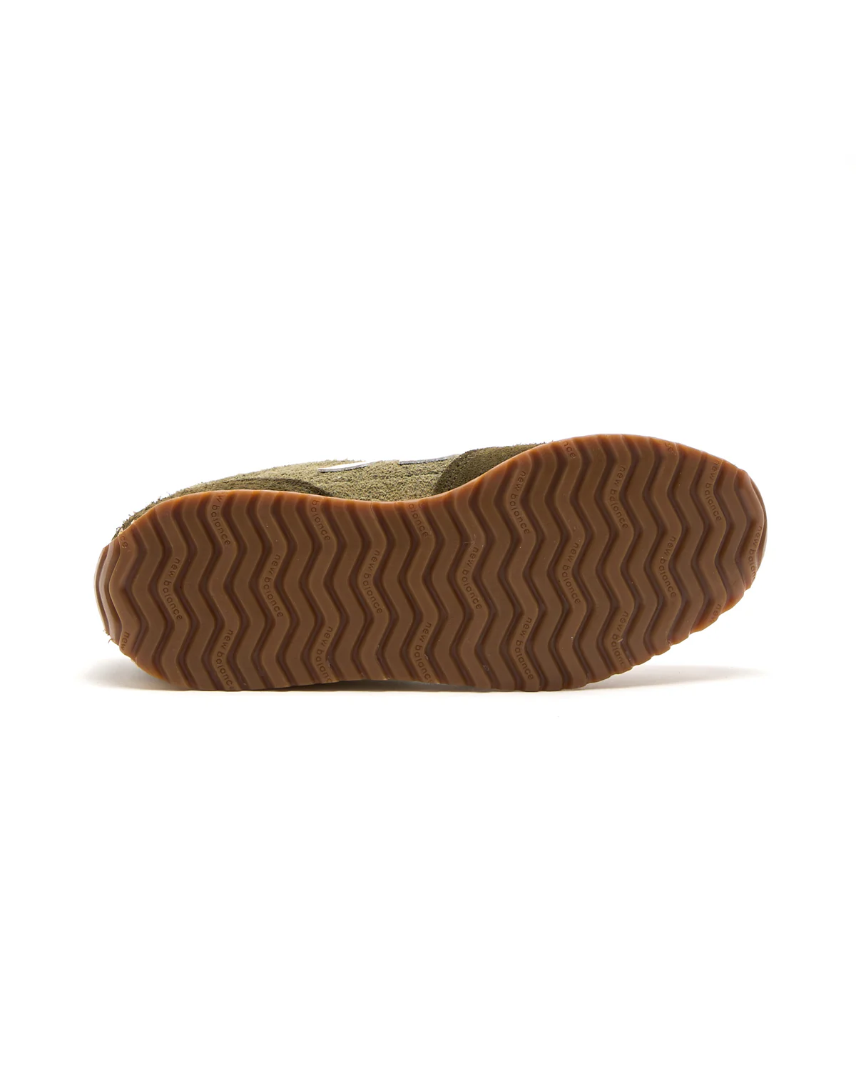 Dark Olivine Felted Suede 471 Sneakers - Image 4