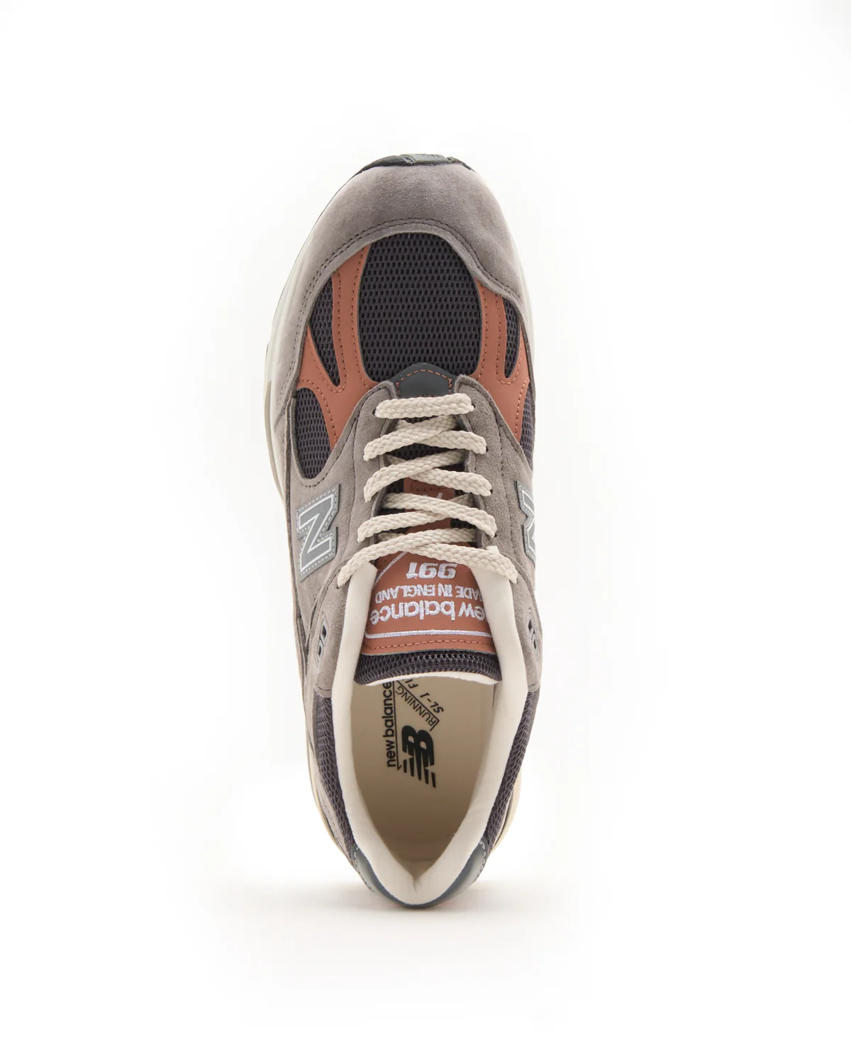 Made In Uk 991V2 Elephant Skin Sneakers - Image 4