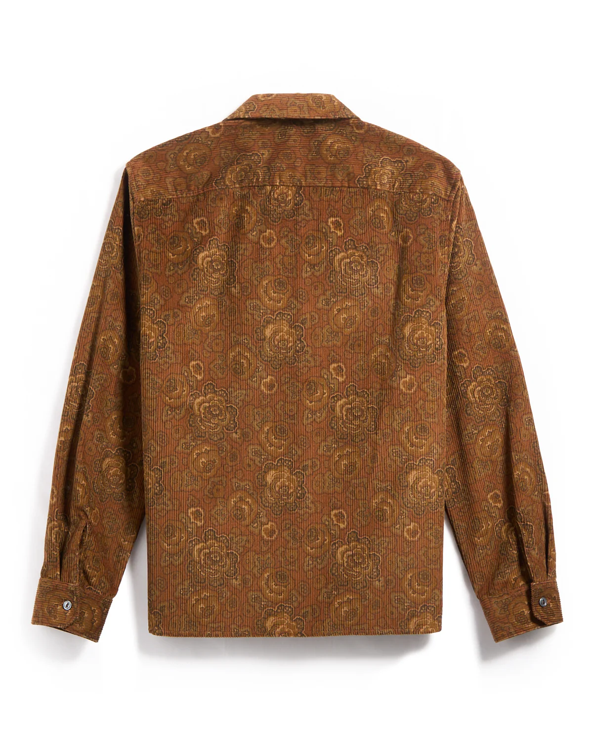 Bronze Printed Corduroy Club Shirt - Image 3