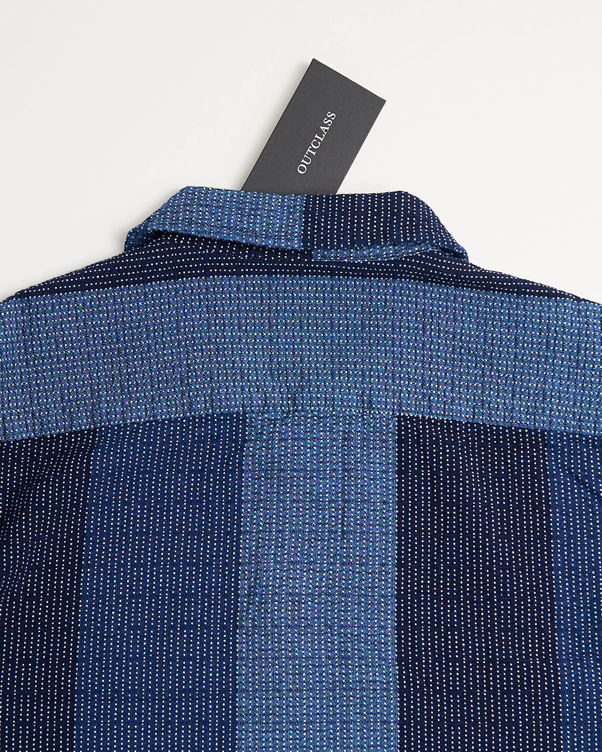 Indigo Sashiko Club Shirt - Image 5