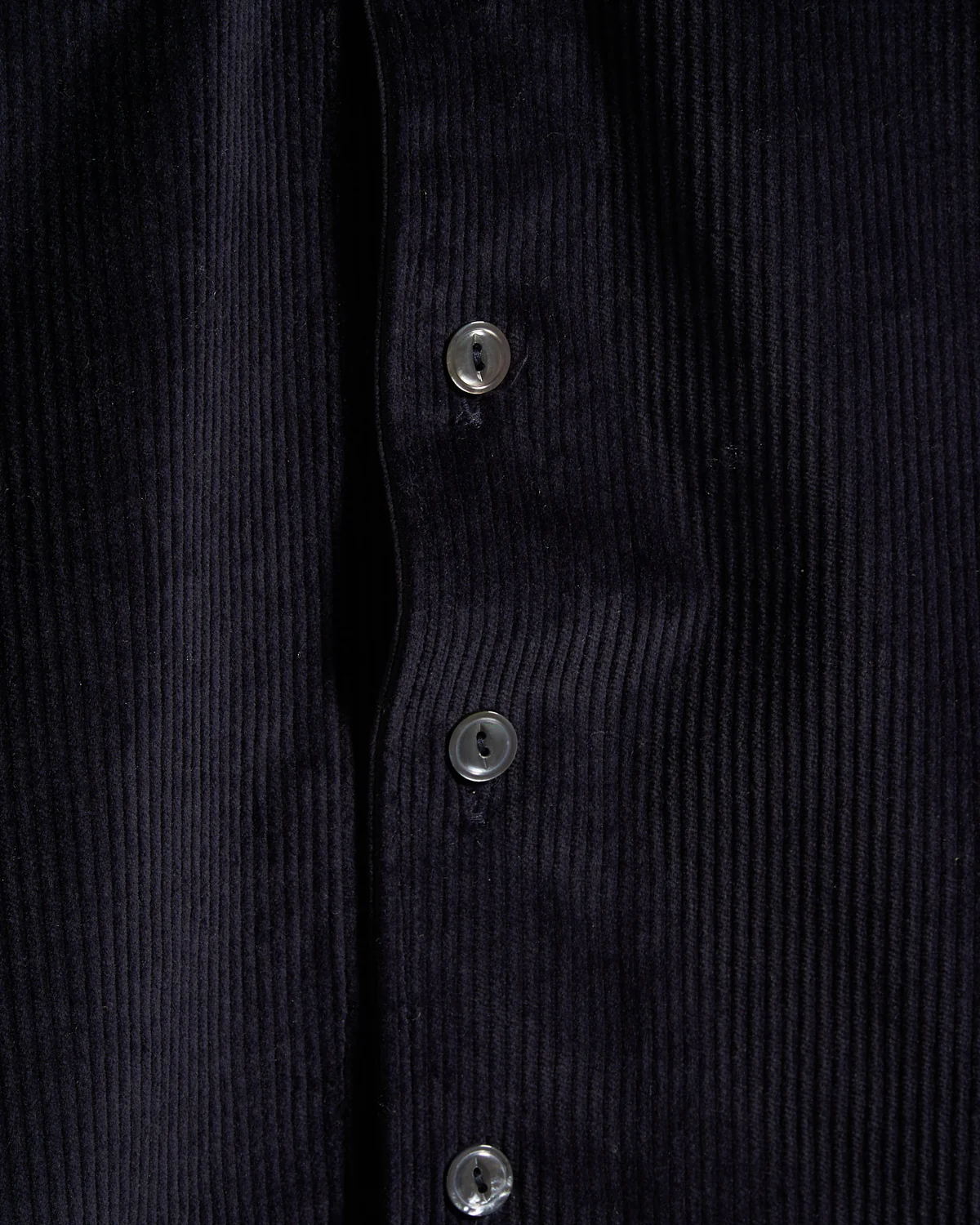 Navy Corduroy Club Shirt - Image 6