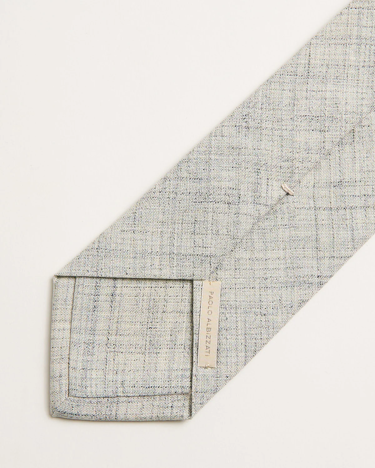 Wool, Silk & Linen Melange Tie - Image 3