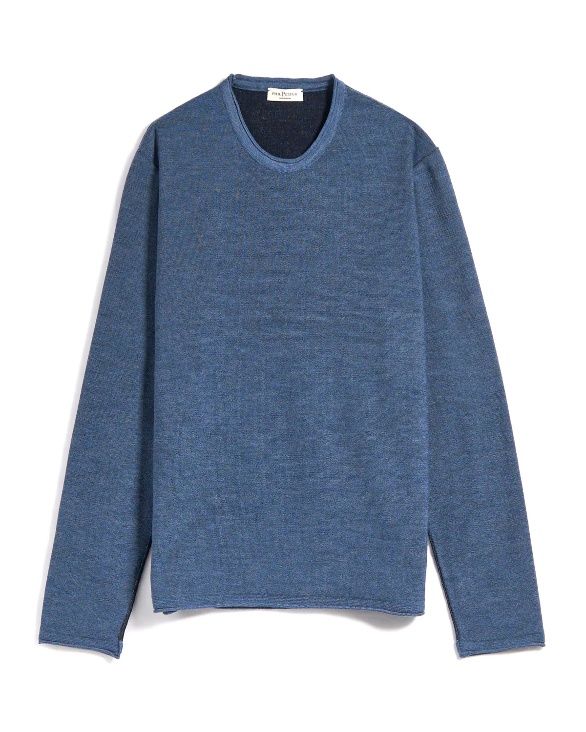 Double Face Crew Neck Sweater