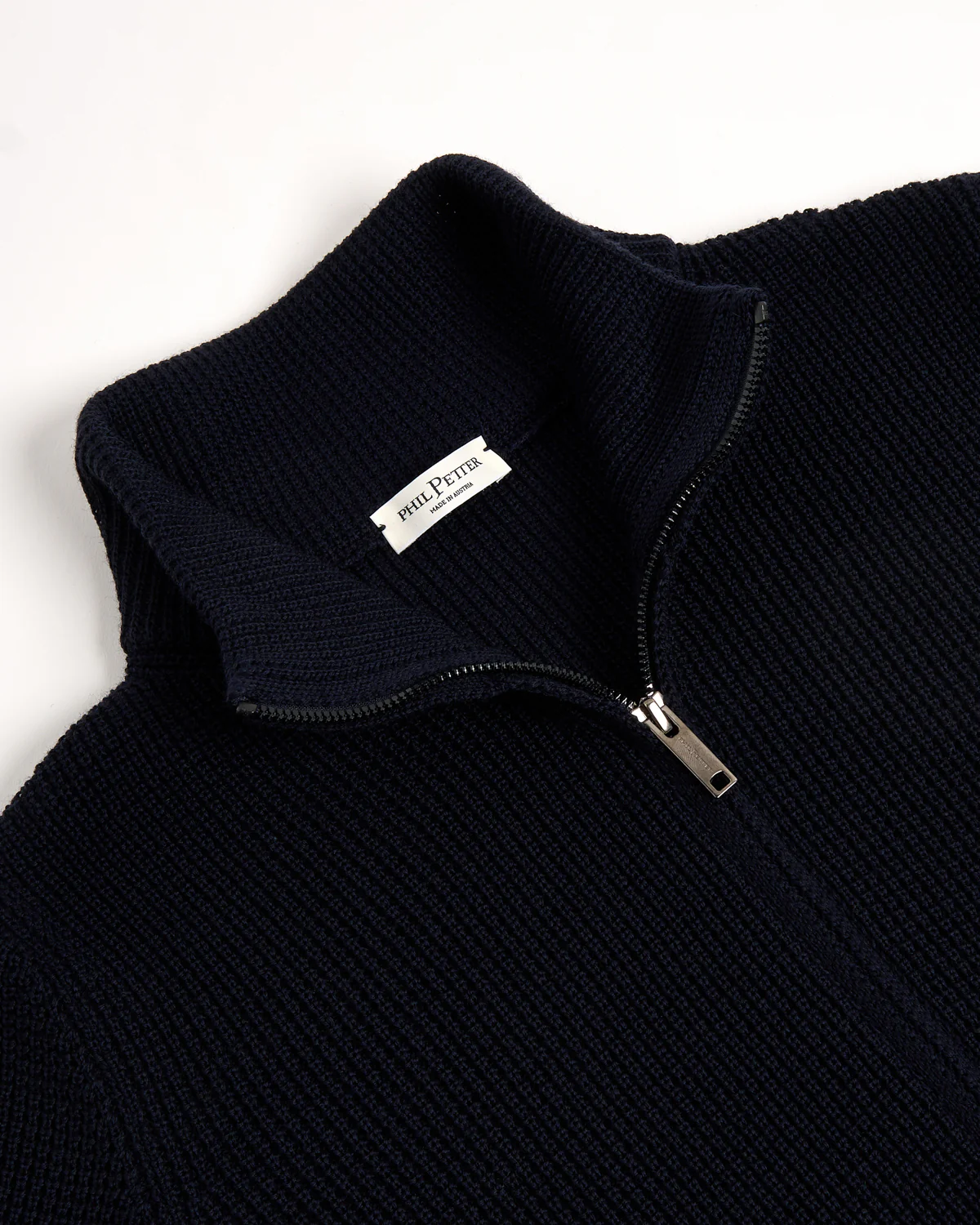 Double Royal Stitch Zip Cardigan - Image 2