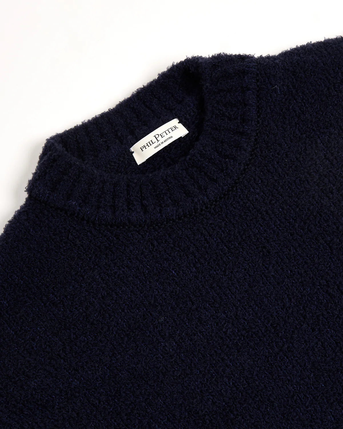 Faux Fur Crew Neck Sweater - Image 2