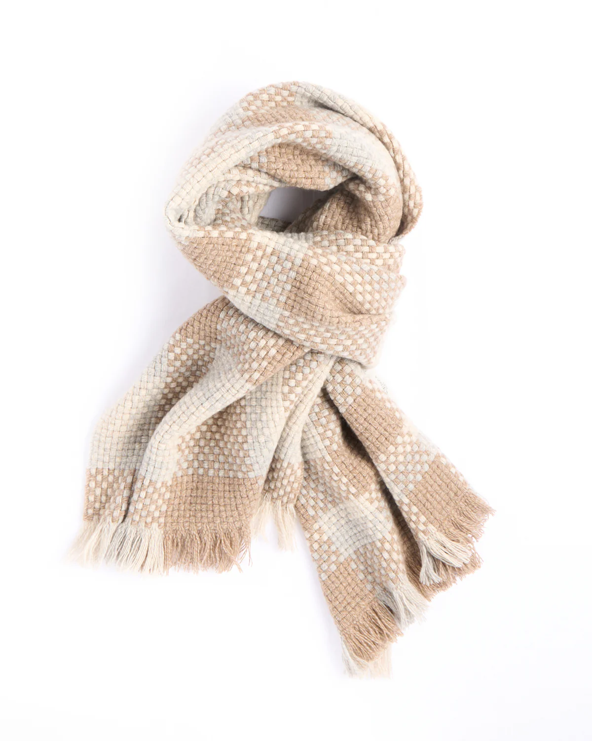 Wool & Cashmere Chunky Oversized Scarf - Image 2