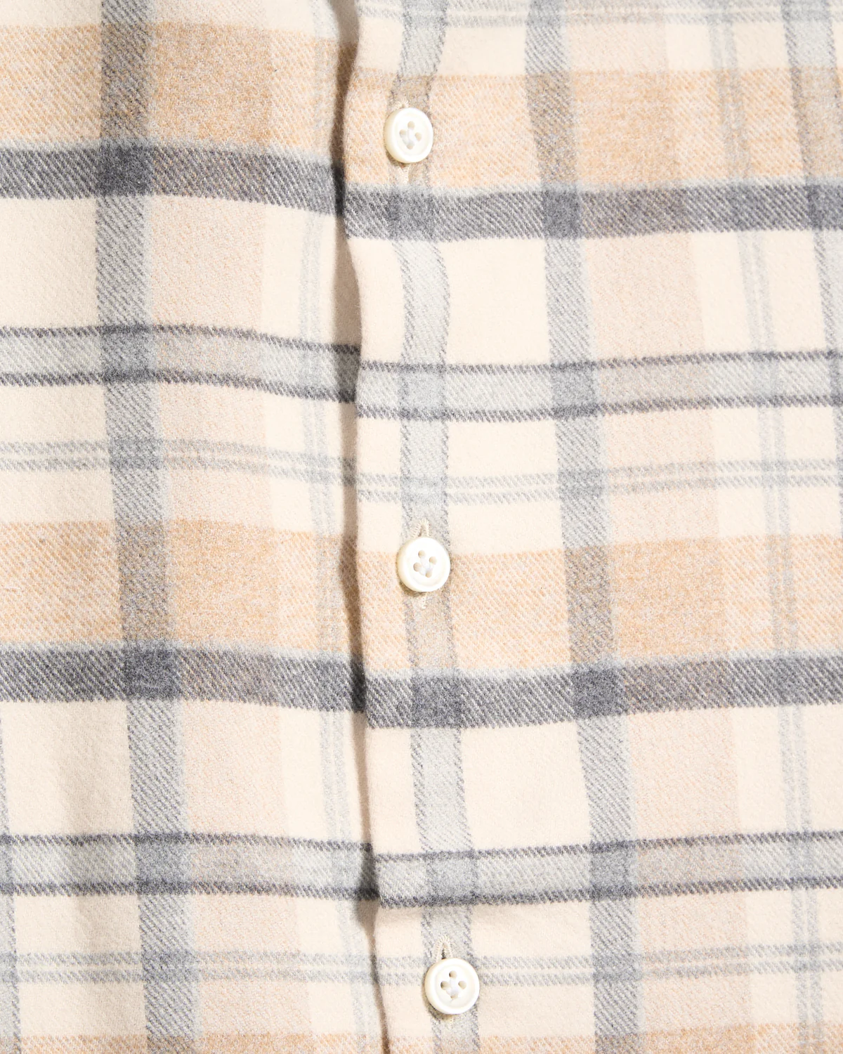Lofty Flannel Check Twill Comfort Fit Luxury Sport Shirt - Image 4