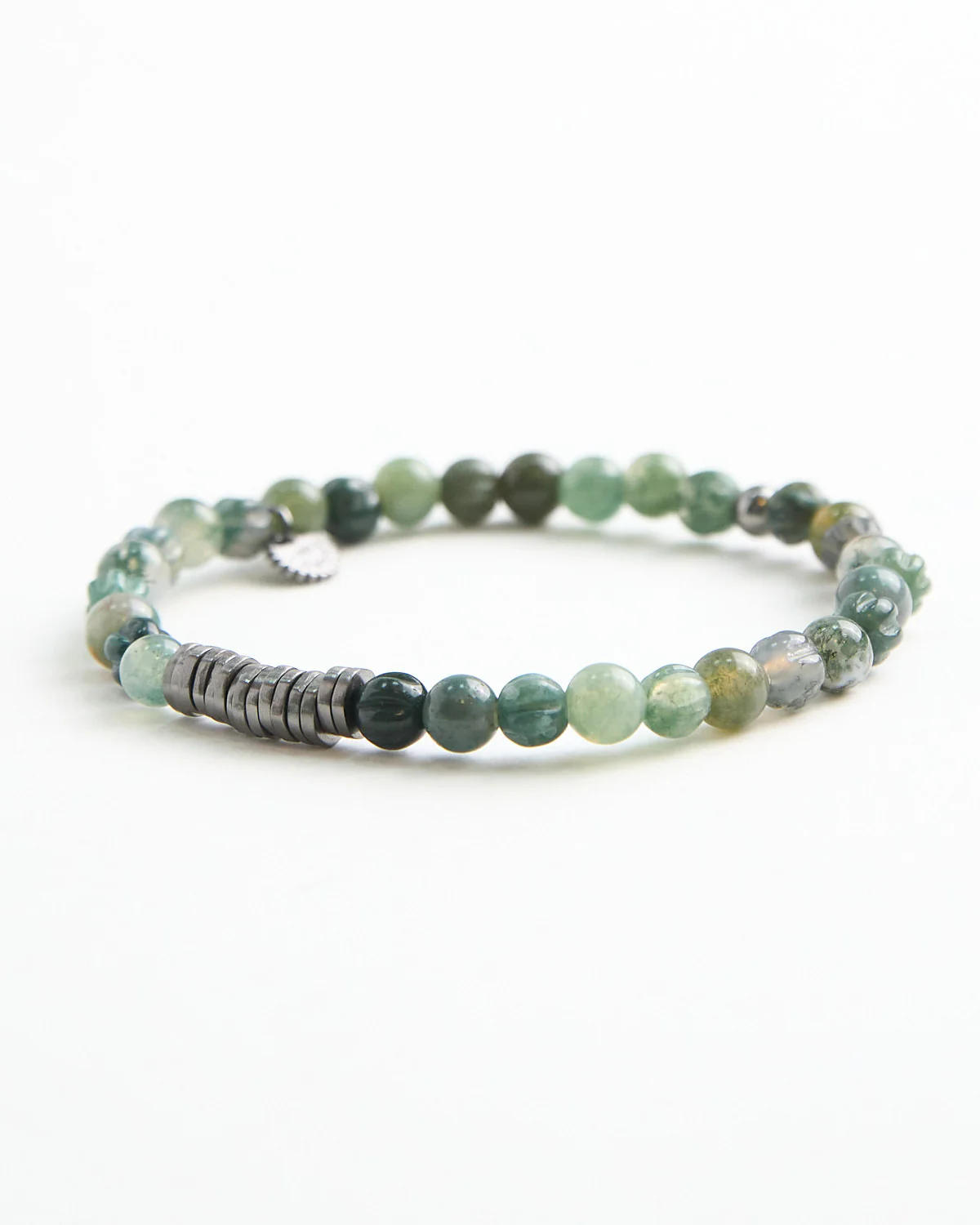 Classic Discs Black Ruthenium Bracelet - Image 3